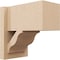 Ekena Millwork 7 1/2-in W x 12-in D x 12-in H Funston Block Rough Cedar Woodgrain TimberThane Outlooker, Primed Tan OUTUR075X12X12FST44RCPR - alternate 1